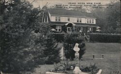 Pearl River Milk Farm Postcard