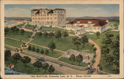 The Mayfair, Kiamesha Lake New York Postcard Postcard Postcard