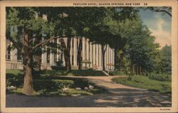 Pavilion Hotel, Sharon Springs Postcard