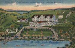 Green Acres on Lake Huntington Postcard