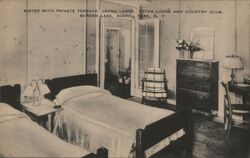 Suites Leona Lodge Totem Lodge Country Club Burden Lake Averill Park Postcard