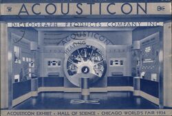 Acousticon Exhibit, Chicago World's Fair Illinois Postcard Postcard Postcard