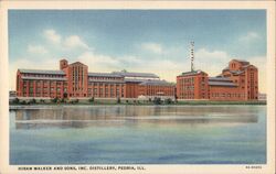 Hiram Walker and Sons Inc. Distillery Postcard