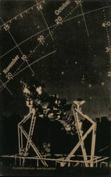 Planetarium Instrument Postcard