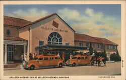 Gallatin Gateway Inn Postcard