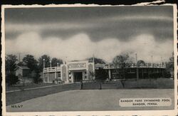 Bangor Park Swimming Pool Pennsylvania John Mankos Postcard Postcard Postcard