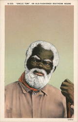 "Uncle Tom" An Old-Fashioned Southern Negro Postcard