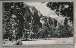 Kings Canyon National Park Zumwalt Meadows Postcard