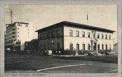 City Hall Vallejo California H-870 Postcard Postcard Postcard