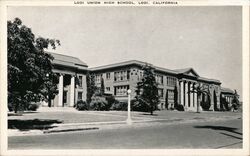 Lodi Union High School Postcard