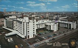 Town House Motor Hotel San Francisco California Postcard Postcard Postcard