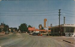 Nevada Highway, Boulder City Postcard