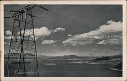 Clouds over Lake Mead Postcard