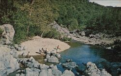 Johnson Shut-Ins State Park Postcard