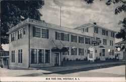 Elm Tree Inn, Westerly Rhode Island Postcard Postcard Postcard