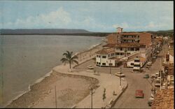 Vista del Malecon Puerto Vallarta Jalisco Mexico Postcard Postcard Postcard