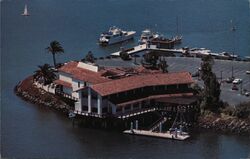 Tom Ham's Lighthouse San Diego Bay California Postcard Postcard Postcard