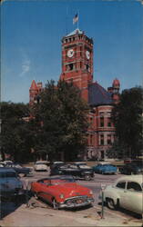 Williams County Court House, Bryan Ohio Postcard