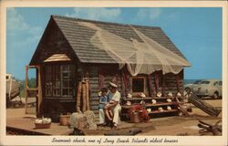 Seaman's Shack Long Beach Island Postcard