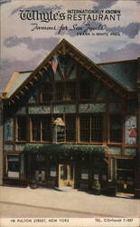 Whyte's Restaurant New York Postcard Postcard Postcard