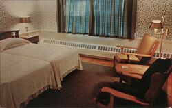 Guest Bedroom Northfield Inn Postcard