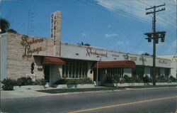 Edith & Fritz Restaurant Miami Florida Postcard