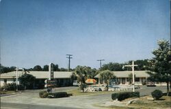 Tower Court Motel Sarasota Florida Postcard