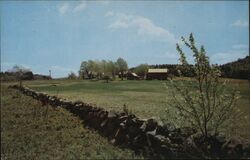 Farm Scene, Ellenville NY New York Postcard Postcard Postcard