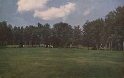 Saratoga Spa Golf Course, 8th Green Postcard