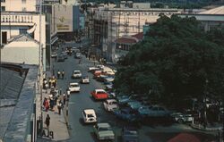 Bridgetown, Barbados Broad Street West Indies Caribbean Islands Postcard Postcard Postcard