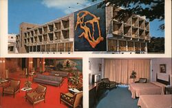 New Swington Hotel & Motel, Lakewood NJ Postcard