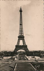 Eiffel Tower, Paris, France Postcard