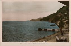 Looking Towards the Spanish Main, Trinidad Caribbean Islands Postcard Postcard Postcard