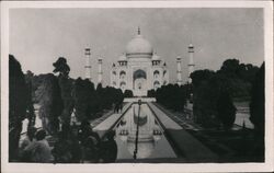 Taj Mahal, Agra, India Postcard