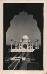 Taj Mahal, Agra India Postcard Postcard Postcard