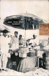 Bhel Puri Wala, Bombay Postcard