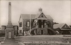 Cenotaph, Morant Bay, St. Thomas, Jamaica Postcard Postcard Postcard