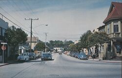 Capitola - Main Street Postcard