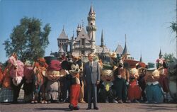 It All Started With A Mouse - Disneyland Postcard