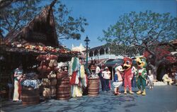 Disneyland Three Caballeros Jose Carioca Panchito Anaheim, CA Postcard Postcard Postcard