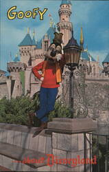 Goofy at Disneyland Anaheim, CA Postcard Postcard Postcard