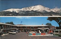 Red Wing Motel, Manitou Springs, Colorado Postcard Postcard Postcard