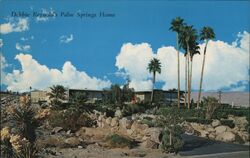 Debbie Reynolds' Palm Springs Home California Dennis Holmes Postcard Postcard Postcard