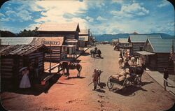 Buckskin Joe Mining Town, Cañon City, Colorado Karol Smith Postcard Postcard Postcard