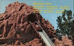 Knott's Berry Farm Water Shoot and Log Ride Buena Park, CA Postcard Postcard Postcard