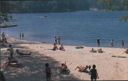 Lake Arrowhead Beach, California Postcard