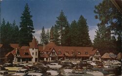 Village Stores, Lake Arrowhead, California Postcard