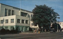 Mendocino County Court House, Ukiah, California Postcard Postcard Postcard