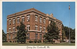 Pemiscot County Court House Caruthersville, MO Postcard Postcard Postcard