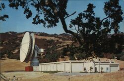 Jamesburg Earth Station, Carmel Valley, CA California Postcard Postcard Postcard